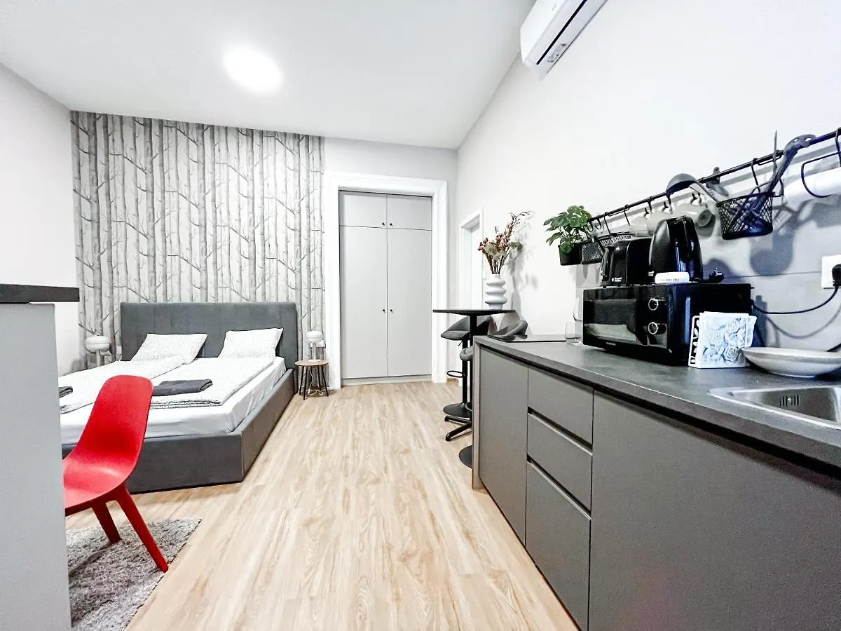 Daire T32 Central Modern Suites Budapeşte Macaristan