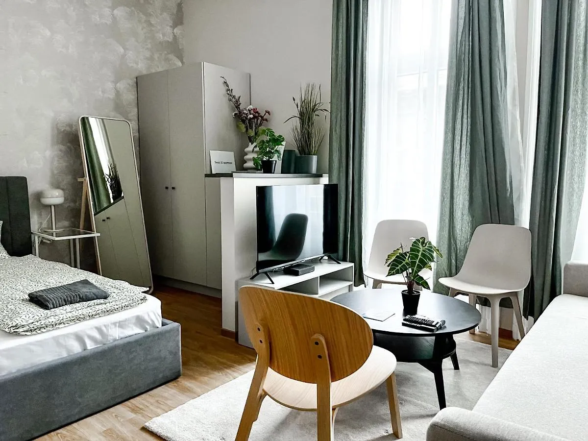 T32 Central Modern Suites Budapeşte Daire